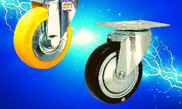 Antistatic and Electrically-Conductive Castors & Wheels